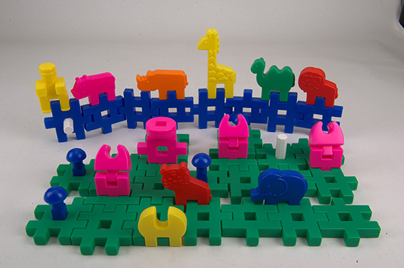 E1-E3001A04 - 動物嘉年華D(96pcs)