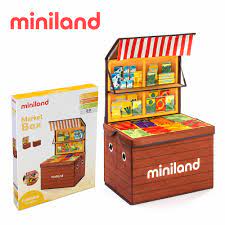 ML000175 - 【西班牙miniland】我的攤販角色扮演/收納箱