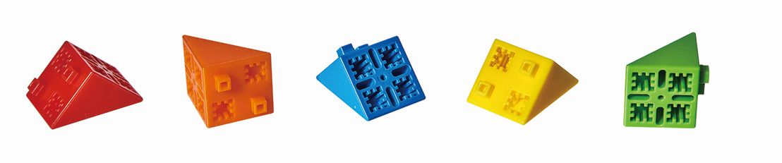 C5027A01 - 第二代USL等腰三角形連接塊(5色,50PCS)