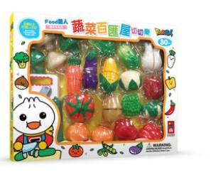 4714426205708 - 蔬菜百匯切切樂-FOOD超人(大盒)